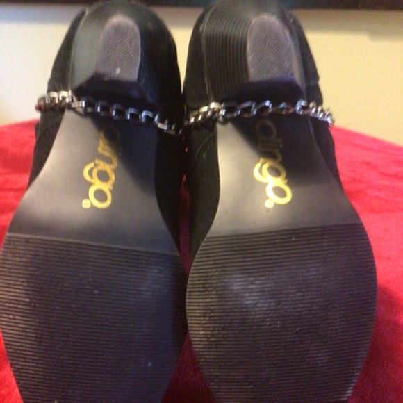 Dingo Black Suede Boots 6.5 - Picture 5 of 5